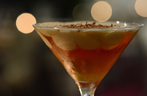 Close up of cocktail